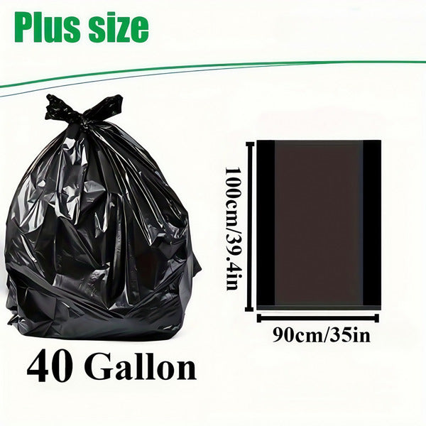 US Local 40 Gallon Heavy Duty Trash Bags, No Weekend Delivery