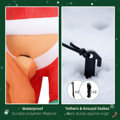 US Local 8ft Christmas Inflatables