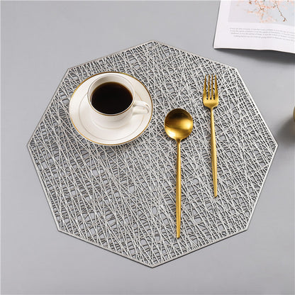 Solid Color Nordic Round Placemat
