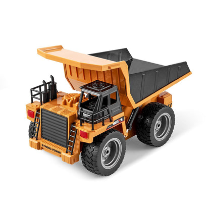 US Local Christmas Gift VEVOR RC Remote Control Dump Truck Toy Construction Vehicle Toy 9CH  Scale