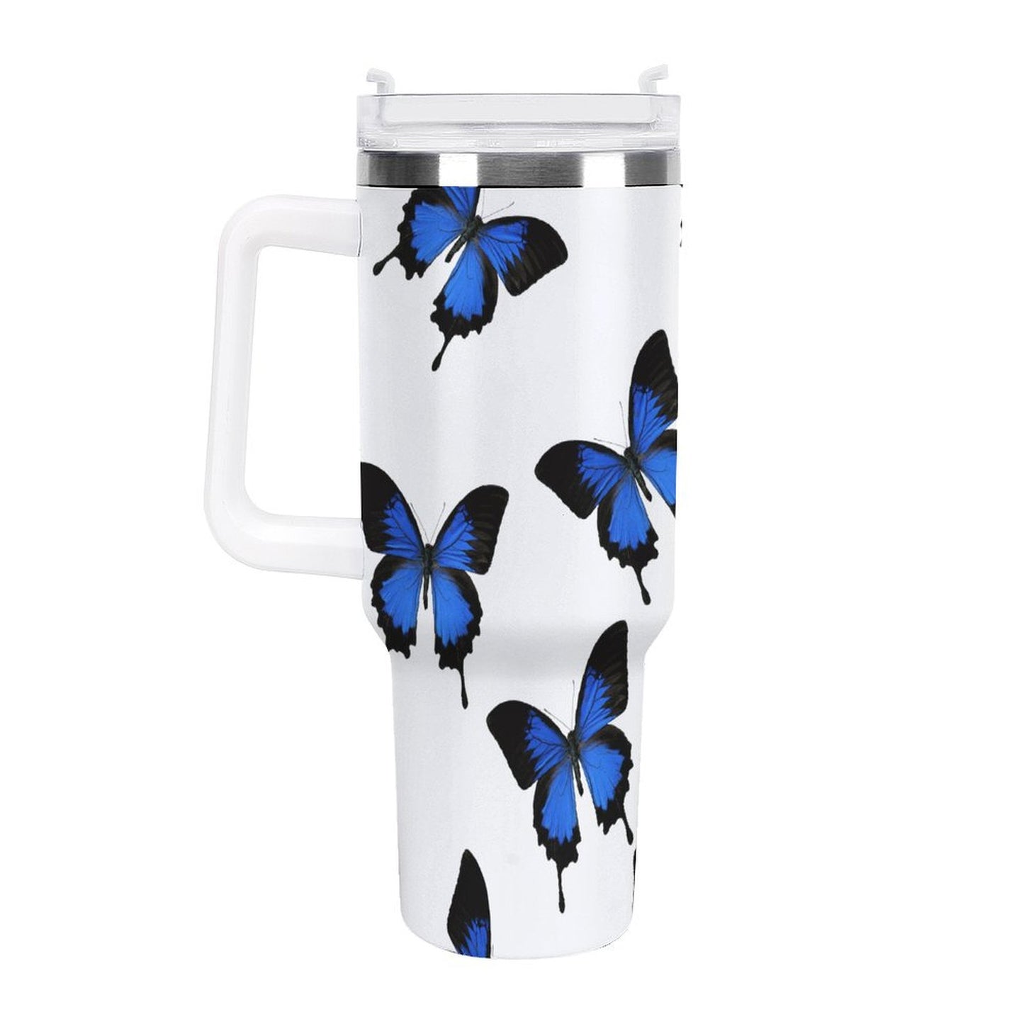 PHDT00488 POD US Local Tumbler 40oz Large Capacity Car Cup Butterfly