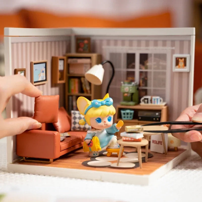 US Local Rolife Super Store Kits Plastic Building Toys For Xmas Gifts DIY Miniature House