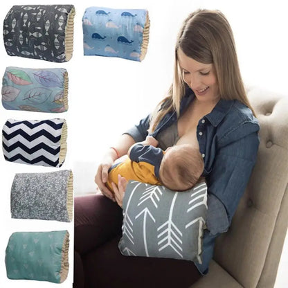 US Local Adjustable Baby Cotton Nursing Arm Pillow Breastfeeding Washable Baby Infant Nursing Breastfeeding Pillow Cushion Arm Pad