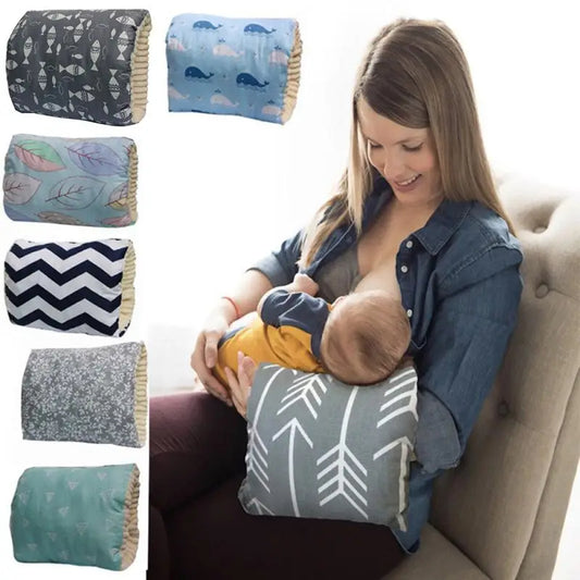 US Local Adjustable Baby Cotton Nursing Arm Pillow Breastfeeding Washable Baby Infant Nursing Breastfeeding Pillow Cushion Arm Pad