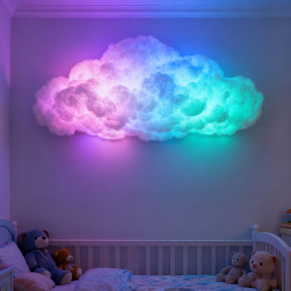 US Local Creative Decorative Cloud Lamp Remote-Controlled LED Light RGB Color Changing
