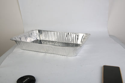 US Local 42Pcs Serve 6 Guests Disposable Chafing Dish Buffet Set Chafing Servers With Covers Spoons Forks Tongs Full-Size Pans Food Warmers For Parties Events Catering Supplies With Utensils And Lids