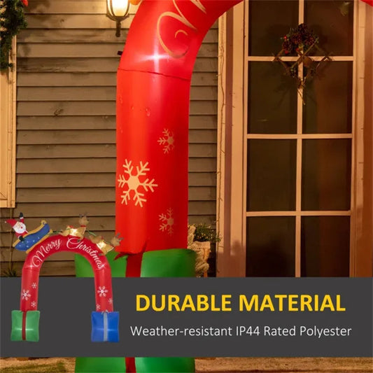 Christmas Inflatable Gingerbread House Archway