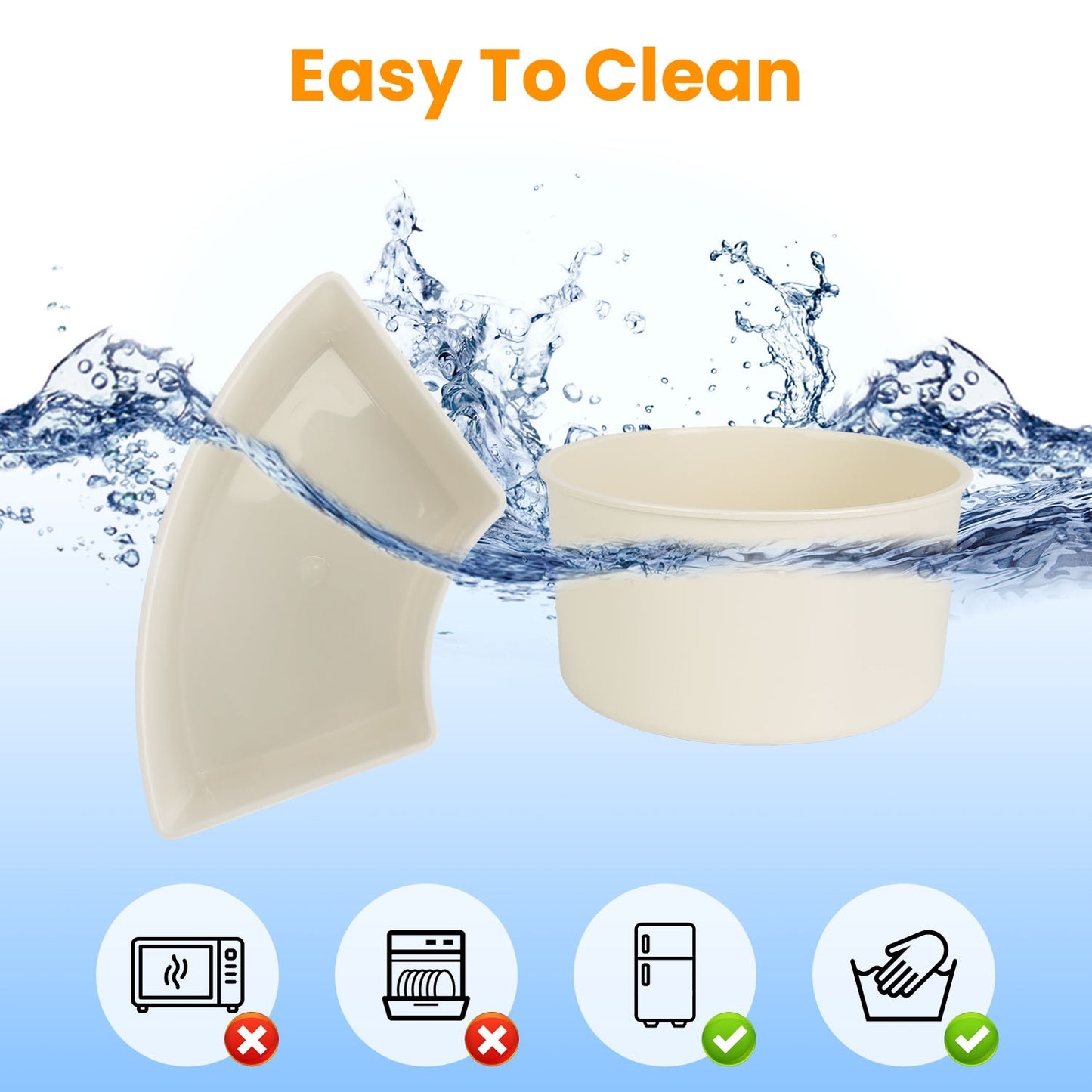 US Local 2Pcs Divided Serving Tray With Lid And Handle 360 Degree Rotatable Snack Box Container With 6 Dividers Clear Portable Snack Platters For Fruit Candy Nut Snack Perfect For Party Picnic S