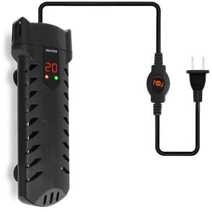 US Local 500W Submersible Aquarium Heater Temperature Adjustable External Controller 79Gal Fish Tank Heater Aquarium Thermostat Heater For Freshwater Saltwater