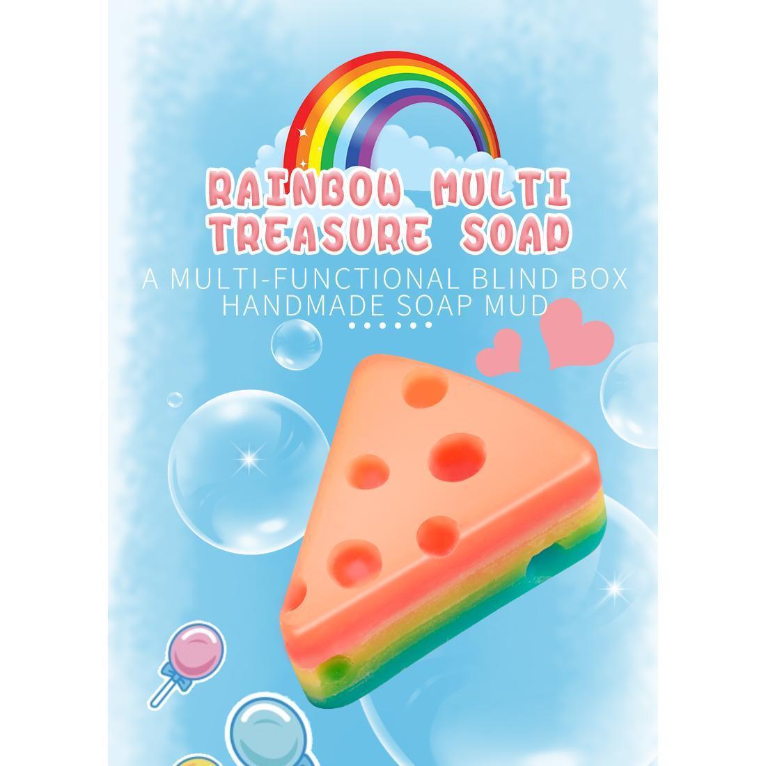 US Local Rainbow Clay Cake, Safe And Non-toxic Materials, Suitable For Children And Teenagers, Children's Early Education Toys, Cognitive Training Toys