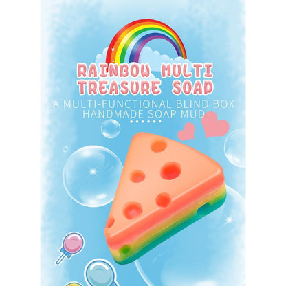 US Local Rainbow Clay Cake, Safe And Non-toxic Materials, Suitable For Children And Teenagers, Children's Early Education Toys, Cognitive Training Toys