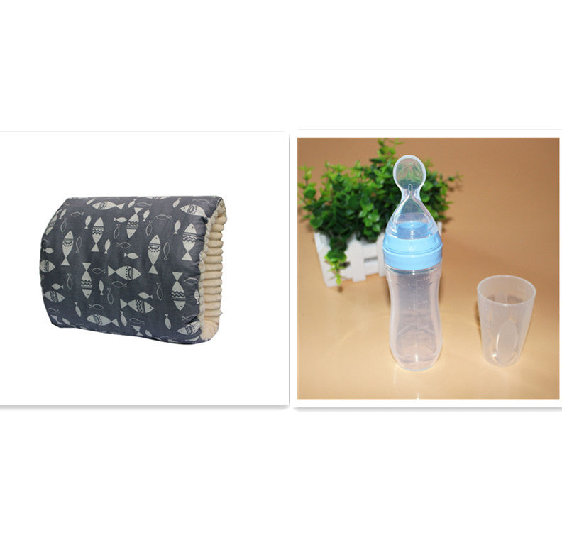 US Local Adjustable Baby Cotton Nursing Arm Pillow Breastfeeding Washable Baby Infant Nursing Breastfeeding Pillow Cushion Arm Pad