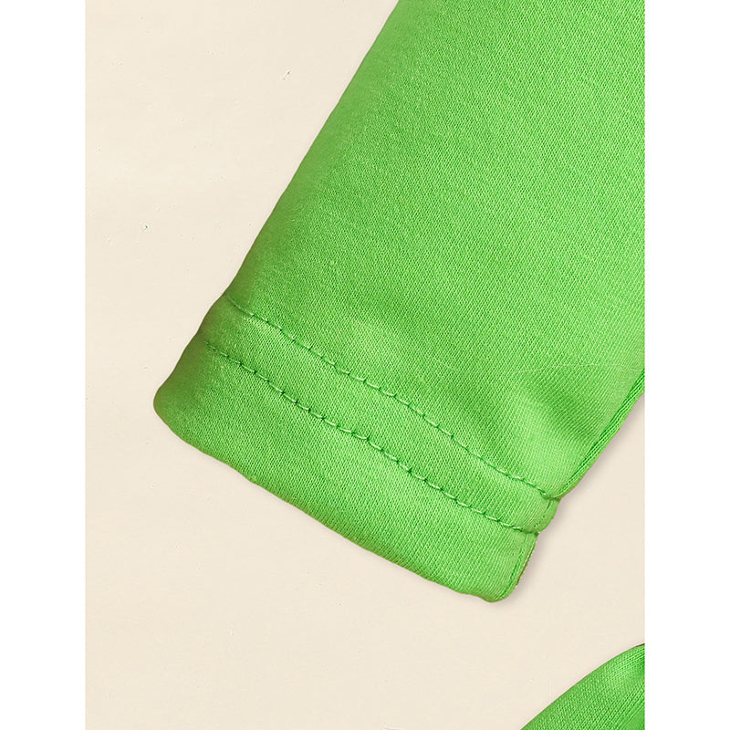 US Local Toddler Baby Girls Christmas Clothes Ruffle Long Sleeve Heart Print Tops Dress Christmas Ball Print Flared Pants With Headband Outfits Set