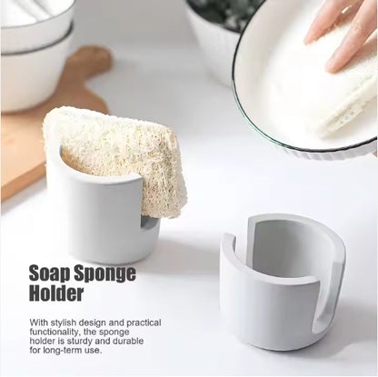 US Local Diatom Mud Sponge Rack Kitchen & Bathroom Sink Caddy For Sponges Scrubbers