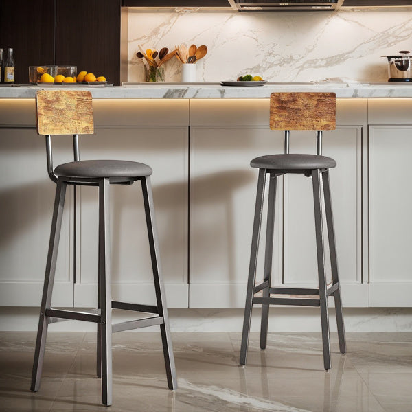 US Local Bar Stool 2-piece Set Not Shipped On Weekends