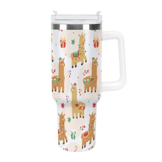 POD US Local Tumbler 40oz Large Capacity Car Cup Christmas 12