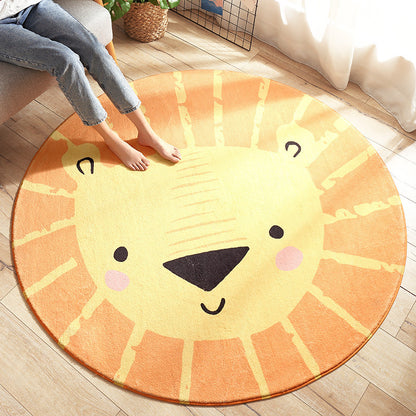 Cartoon Thickened Tea Table Blanket Bedroom