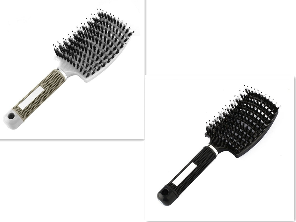 US Local Hairbrush Anti Klit Brushy Haarborstel Women Detangler Hair Brush Bristle Nylon Scalp Massage  Teaser Hair Brush Comb