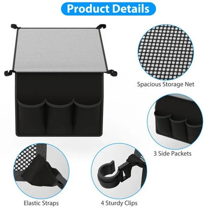 US Local Hanging Storage Net For 35.43x23.62 Camping Table Under Table Folding