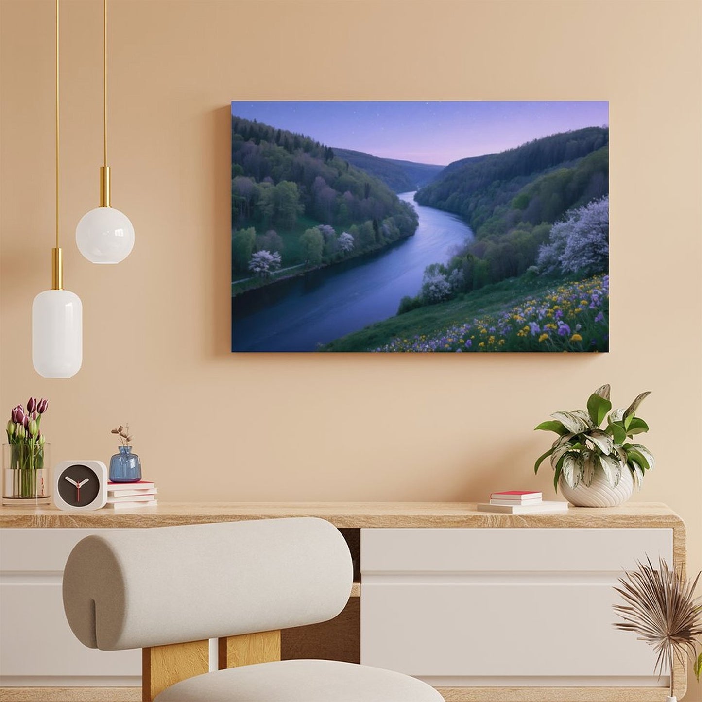 Decorative Interior Frame Painting Spring-6