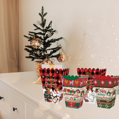 US Local 18PCS Christmas Popcorn Boxes