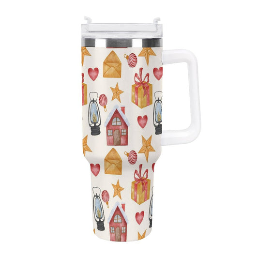 PHDT00168 POD US Local Tumbler 40 oz Large Capacity Car Cup Christmas