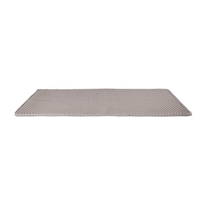 US Local Cat Litter Trapping Mat 30 X 24 In Double Layer Honeycomb Non-Slip & Urine-Proof