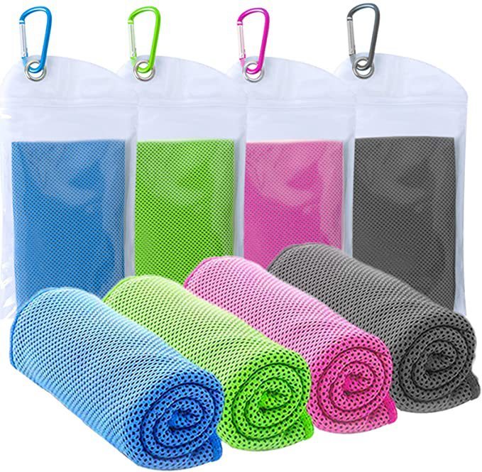 USA Local Mountaineering Bag Cooling Ice Feeling Cold Feeling Towel Ice-cold Towel