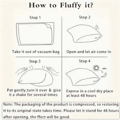 US Local Cooling Breathable Tofu Pillows 1 PACK