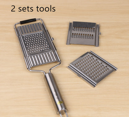 US Local Stainless Steel Grater, Vegetable And Fruit Slicer, Peeler