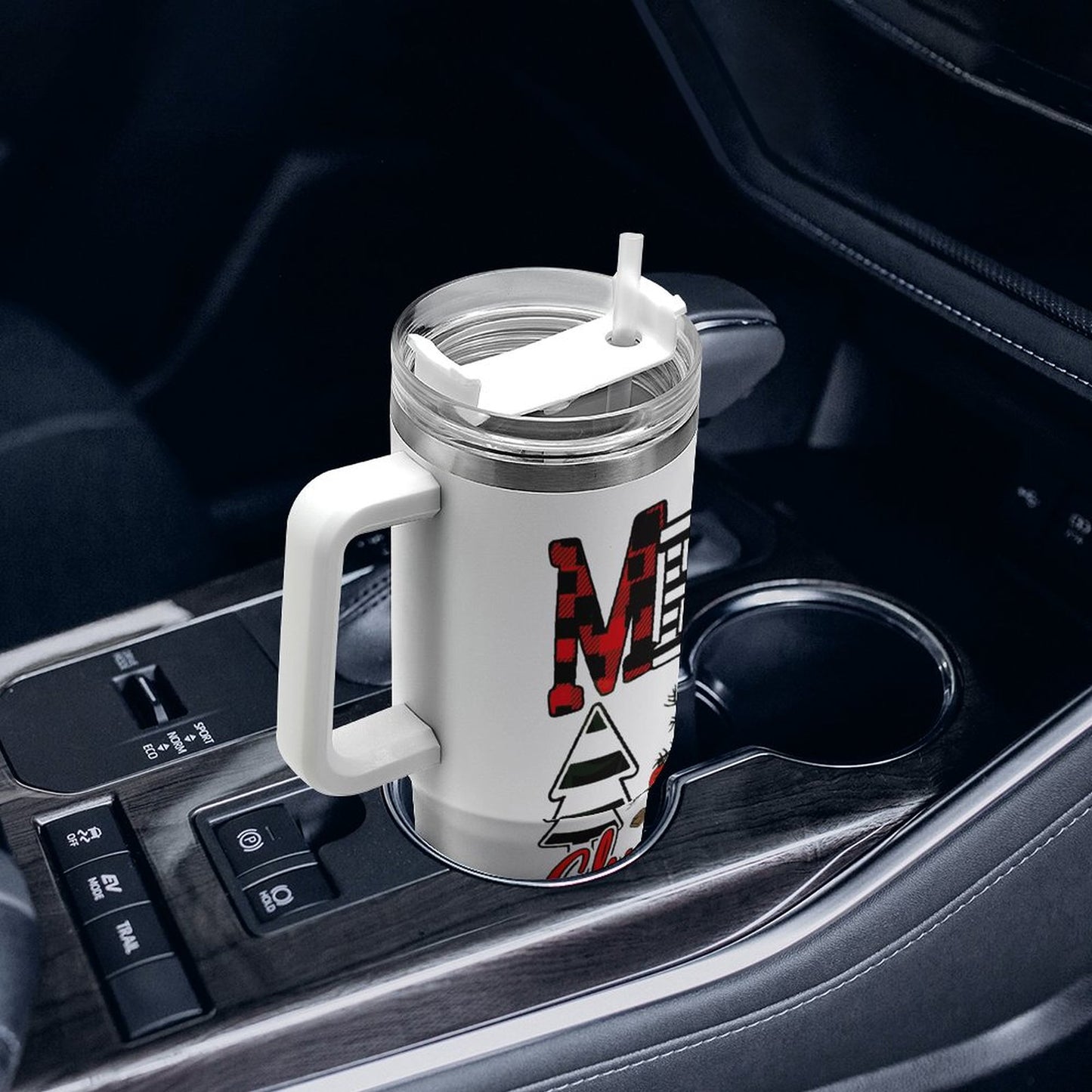 PHDT00272 POD US Local Tumbler 40 oz Large Capacity Car Cup Christmas