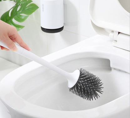 US Local Non-stick Hair Soft Plastic Brush Head Toilet