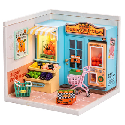 US Local Rolife Super Store Kits Plastic Building Toys For Xmas Gifts DIY Miniature House