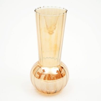 US Local Whimsy Small Vase Elegant Decorative Accent For Home, Office & Events Modern Swirl Design For Floral Arrangements & Centerpieces