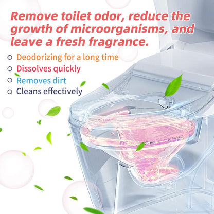 US Local Toilet Cleaning Effervescent Tablets Toilet Cleaner Cleans Odors, Yellow Spots, Dirt, And Urine Stains