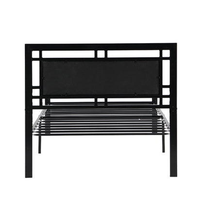 US Local Twin Size Metal Bed Sturdy System Metal Bed Frame ,Modern Style And Comfort To Any Bedroom