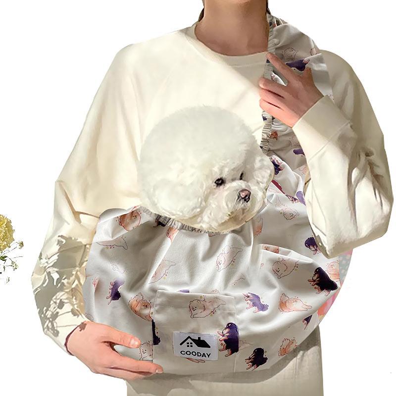 US Local Hands-free Pet Cuddle Carrier For Small And Medium-sized Dogs, Cats, Rabbits, Lambs, Chickens, Etc.