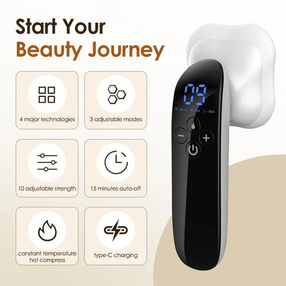 Ultrasonic Fat Removal Machine Massage Instrument Fat Burning Shaping Fat Dissolving Instrument Weight Loss Instrument