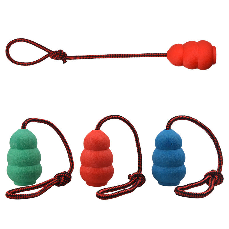 US Local Pet Toy Natural Rubber Rope Hoist