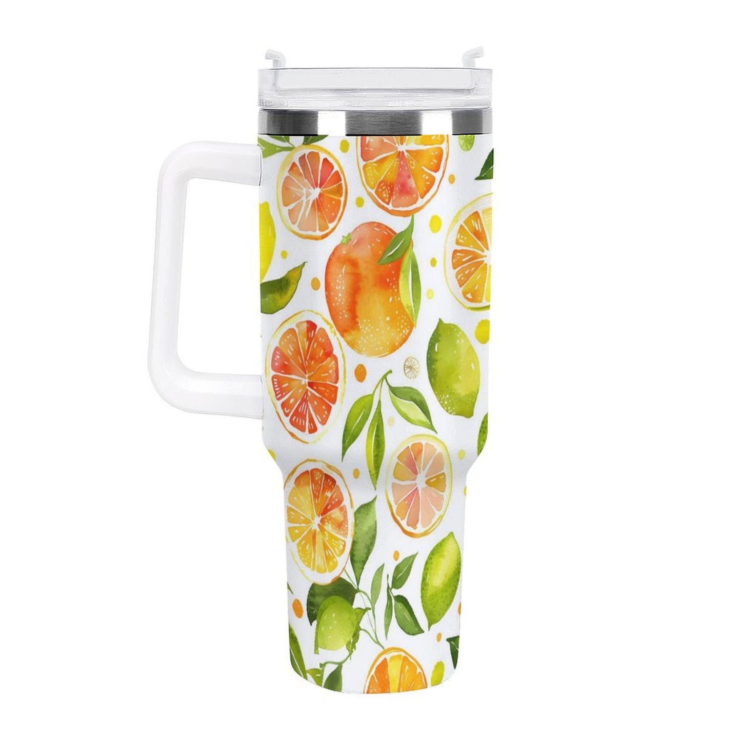 PHDT00344 POD US Local Tumbler 40 oz Large Capacity Car Cup Citrus, Fruit