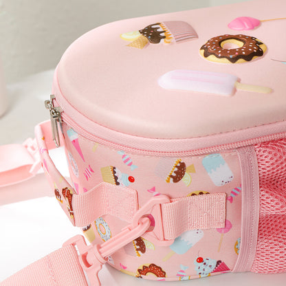 US Local Cute Lunch Insulated Bag, Portable Outdoor Makeup Bag, Insulated And Cold, Suitable For Holding Lunch And Cold Drinks, Also A Cute Backpack For Children
