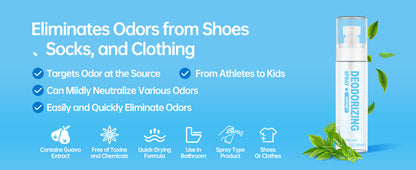 US Local JIFFINE Shoe Deodorant Spray