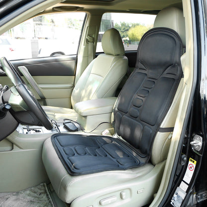 US Local 1Pc Back Massager Cushion Electric Massage Car Seat Cushion Chair Pad With Heating Function 8 Vibration Modes 3 Intensity Levels Fedex Shipping