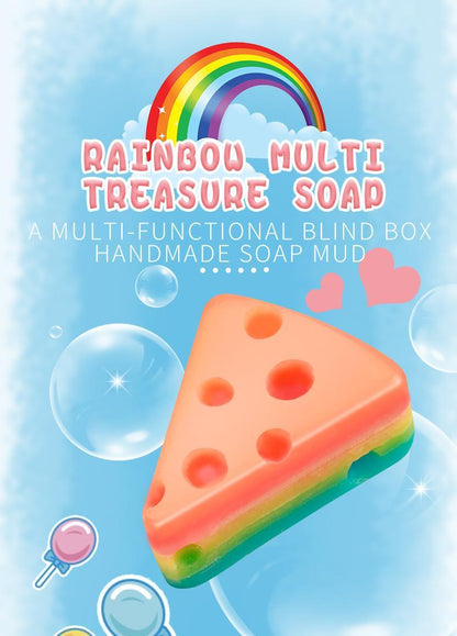 US Local Rainbow Clay Cake, Safe And Non-toxic Materials, Suitable For Children And Teenagers, Children's Early Education Toys, Cognitive Training Toys