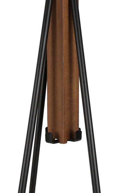 US Local Reclaimed Wood  Metal Coat Rack With Hooks For Bedroom, Living Room