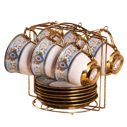 European-style Bone China Coffee Set British Afternoon Tea Cup Simple Household