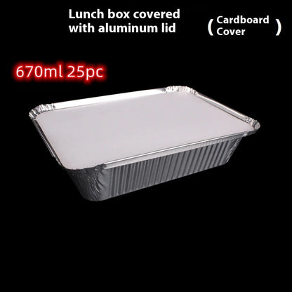 High Temperature Resistant Oven Household Disposable Tin Tray