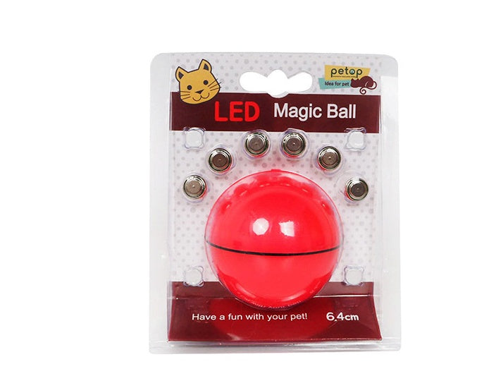 US Local LED Laser Electronic Rolling Pet Funny Cat Toy Ball
