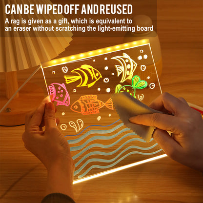 US Local Square Shaped Message Board