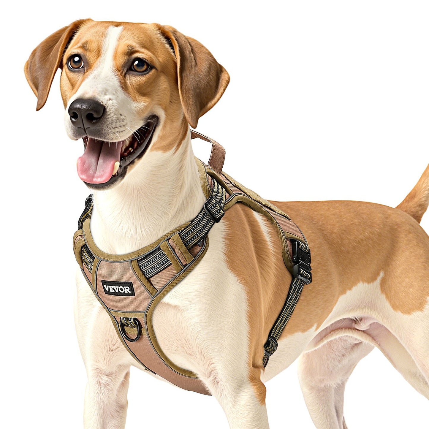 US Local Dog Harness For Large Dogs No Pull Tactical Dog Harness Adjustable Pet Vest